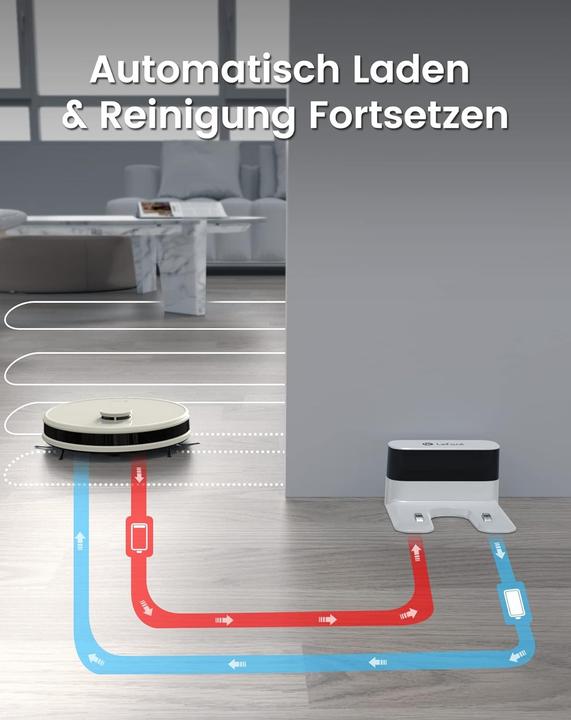 Actual product image Robot Vacuum and Mop (4000 Pa, Wiping cloth)