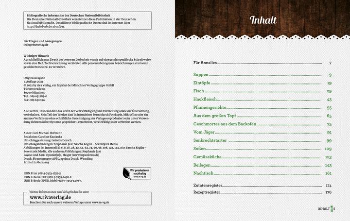 Nährwerte und Zutaten Aus Omas Küche (Deutsch, CALLEkocht, 2021)