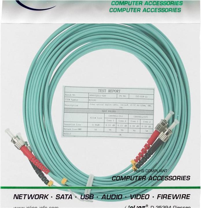 Produktbild InLine LWL Duplex Kabel (25 m)