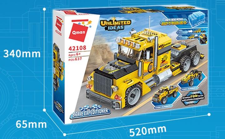 Produktbild Qman Expeditions-Truck 3 in 1