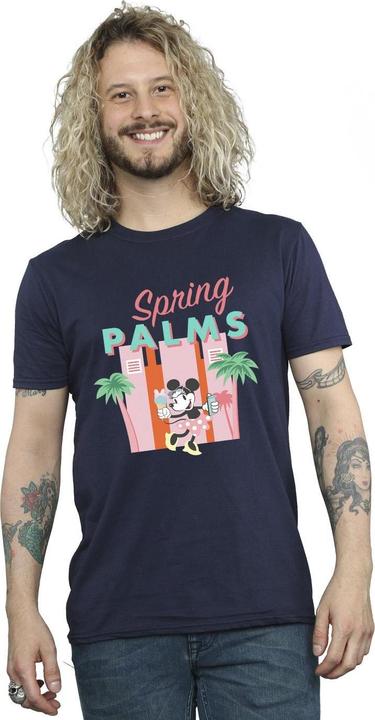Immagine prodotto Disney Minnie Mouse Spring Palms Maglietta Uomo (4XL)