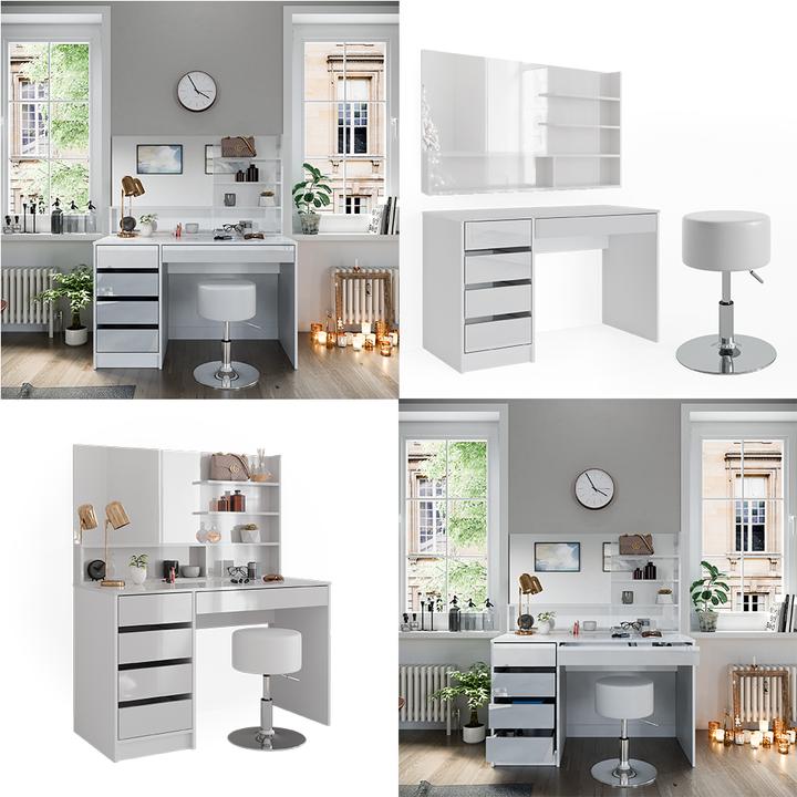 Image du produit Vicco Sherry mit Hocker (120 x 55 x 75 cm)