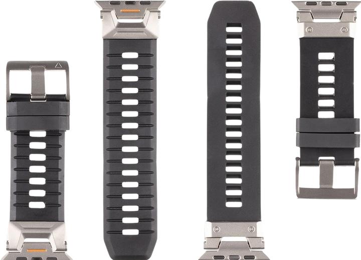 Produktbild Tactical Tough Band for Apple Watch Ultra Black (Edelstahl, Fluoroelastomer)