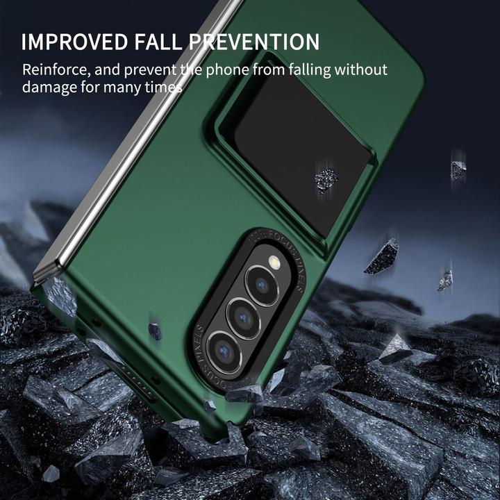 Produktbild König Design Hülle Handy Schutz für Samsung Galaxy Z Fold3 5G Case Cover Tasche Flip Etui Neu (Samsung Galaxy Z Fold3 5G)