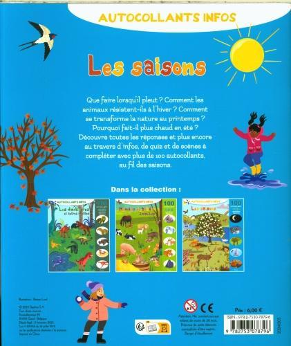 Produktbild Les saisons : autocollants infos