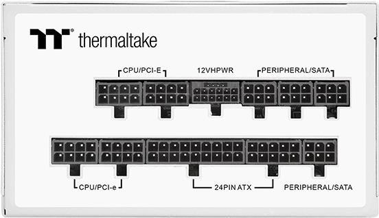 Actual product image Thermaltake Toughpower GF3 Snow (1200 W)