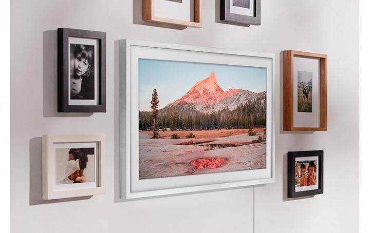 Actual product image Samsung The Frame QE75LS03B (75", LS03B (EU), QLED, 4K, 2023)