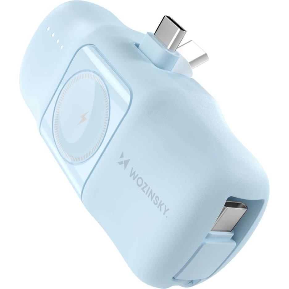Wozinsky Blue (5000 mAh, 15 W), Powerbank, Blau