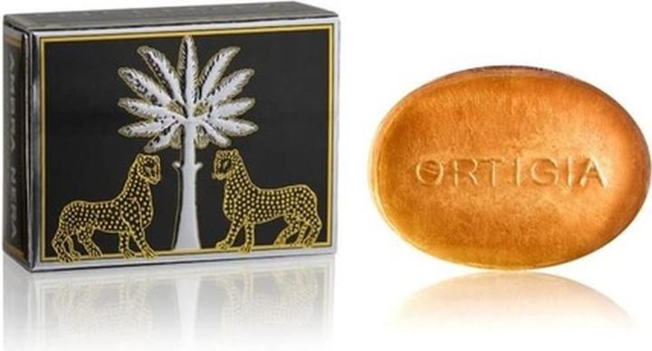 Actual product image Ortigia Sicilia Block Soap Ambra Nera (Hard soap)