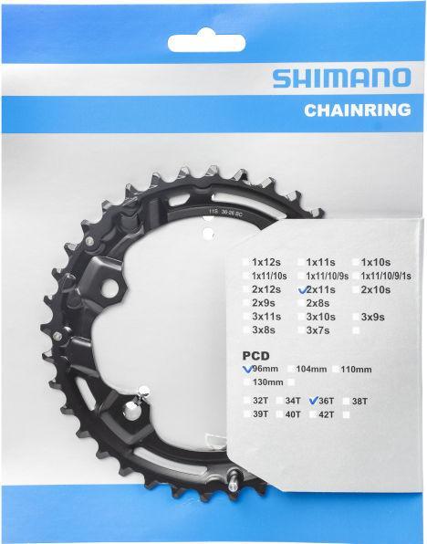 Actual product image Shimano Deore 36 T. (36)