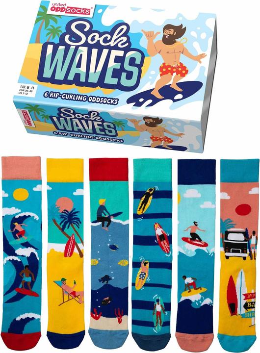 Produktbild United Oddsocks Waves (Einzelpack, 39 - 46)
