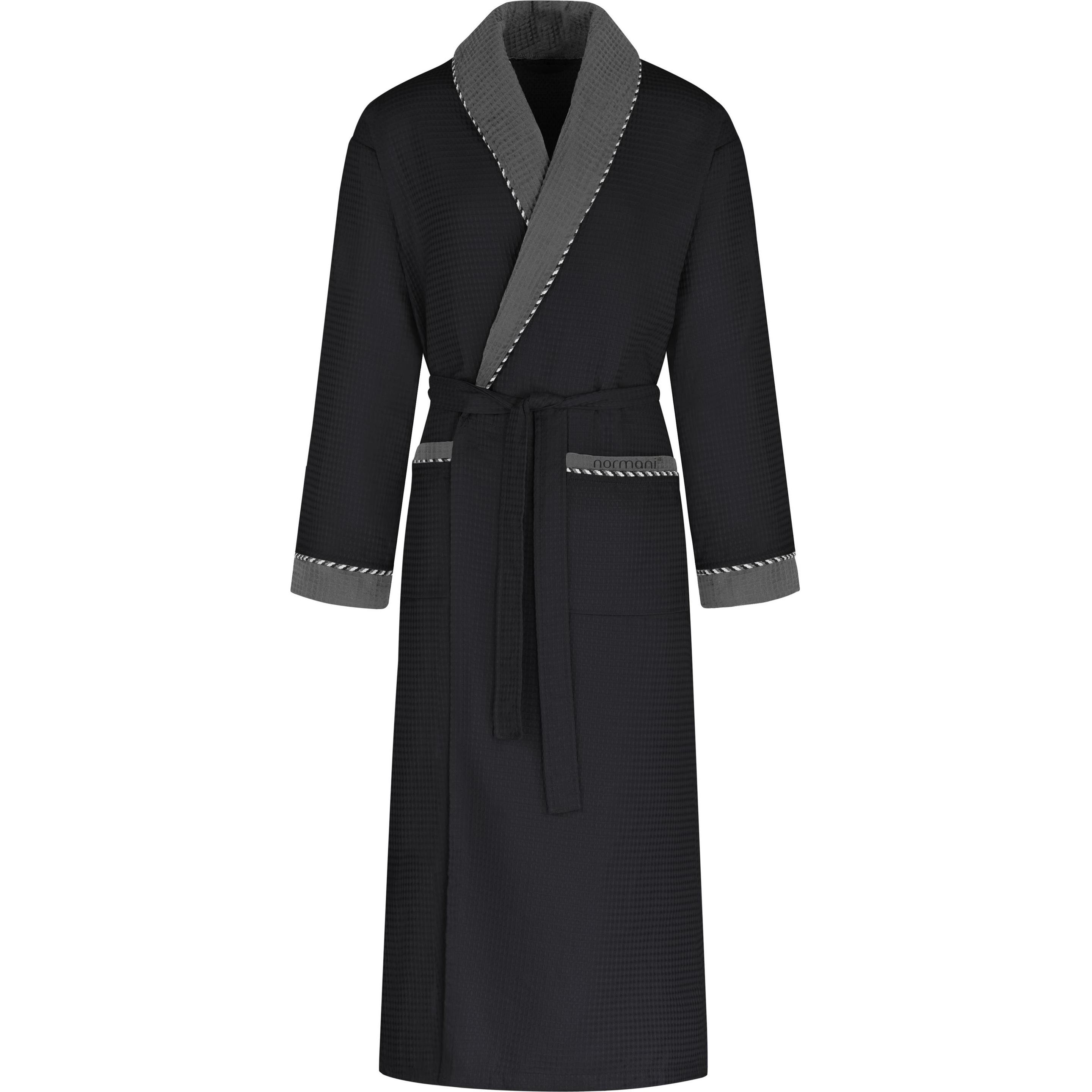 Normani, Bademantel, Herren Bademantel Waffelpique Moyo (3XL)