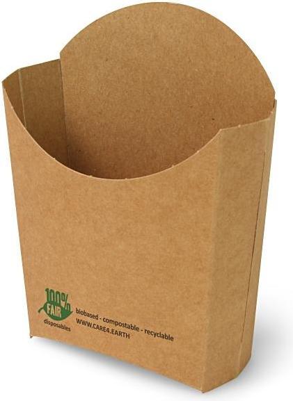 Immagine prodotto Papstar Scivolo per patatine fritte "puro" "100% equo" piccolo (80 x)