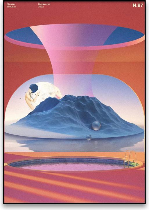 Image du produit Plakativ Metaverse Poster A3 (30 x 42 cm)