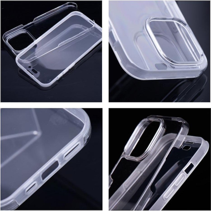 Immagine prodotto Forcell Back panel cover OEM Case 360 FULL COVER PC + TPU for IPHONE 13 Pro Max transparent