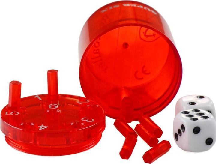 Immagine prodotto Piatnik Super Sei rosso (Francese, Italiano, Tedesco, 2 - 6 Giocatori)