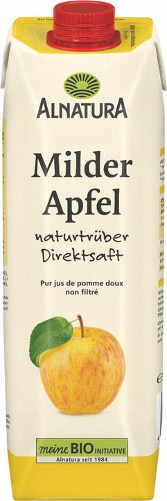 Alnatura Aln.Milder Apfelsaft naturtrüb 1l Pck.