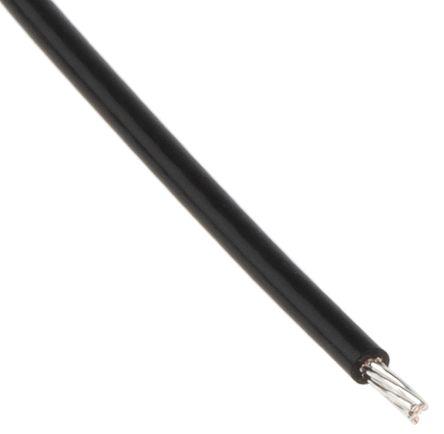 Produktbild RS PRO PTFE B 7/0.2 black 100m (100 m)