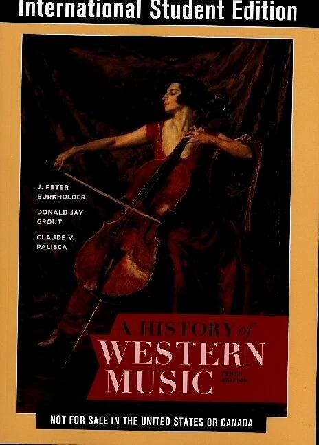Immagine prodotto A History of Western Music (Inglese, Claude V. Palisca, Donald Jay Grout, J. Peter Burkholder, 2019)