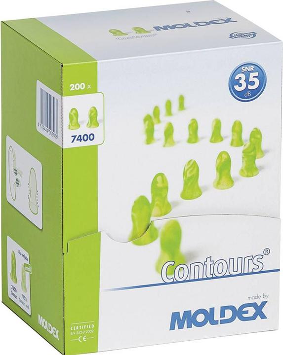 Actual product image Moldex Contours (200 x)