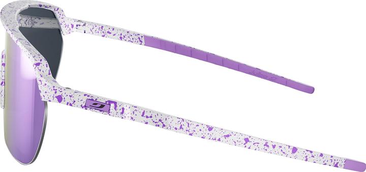 Produktbild Julbo Frequency, blanc+texture, SP3 (Blanc, Purple, Texture, Weiss)