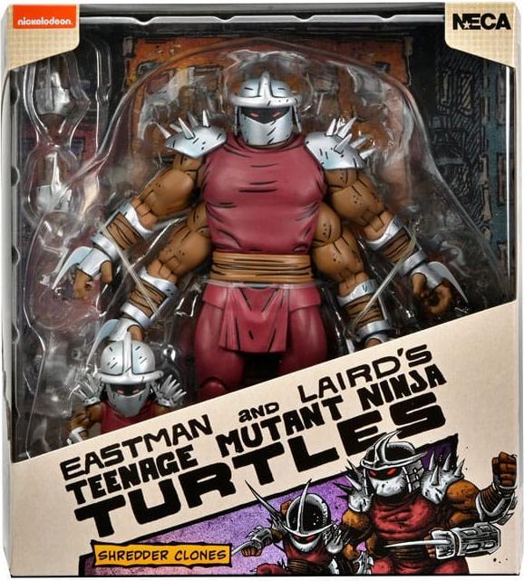 Produktbild Neca Tortues Ninja (Mirage Comics) figurine Shredder Clone & Mini Shredder (Deluxe) 18 cm