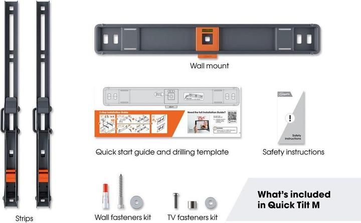 Image du produit Vogels TVM 1415 (Mur, 65", 25 kg)