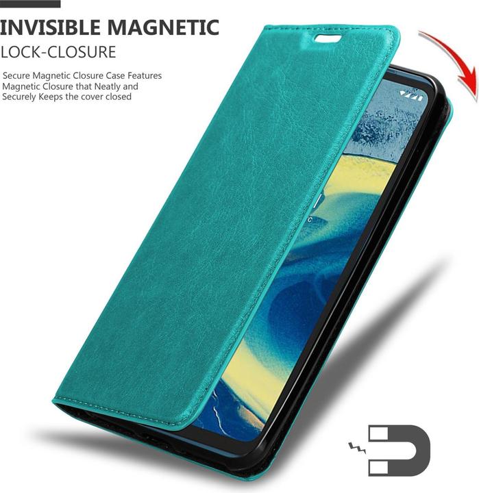 Actual product image Cadorabo Book Invis. Magnet sleeve (Nokia XR20)
