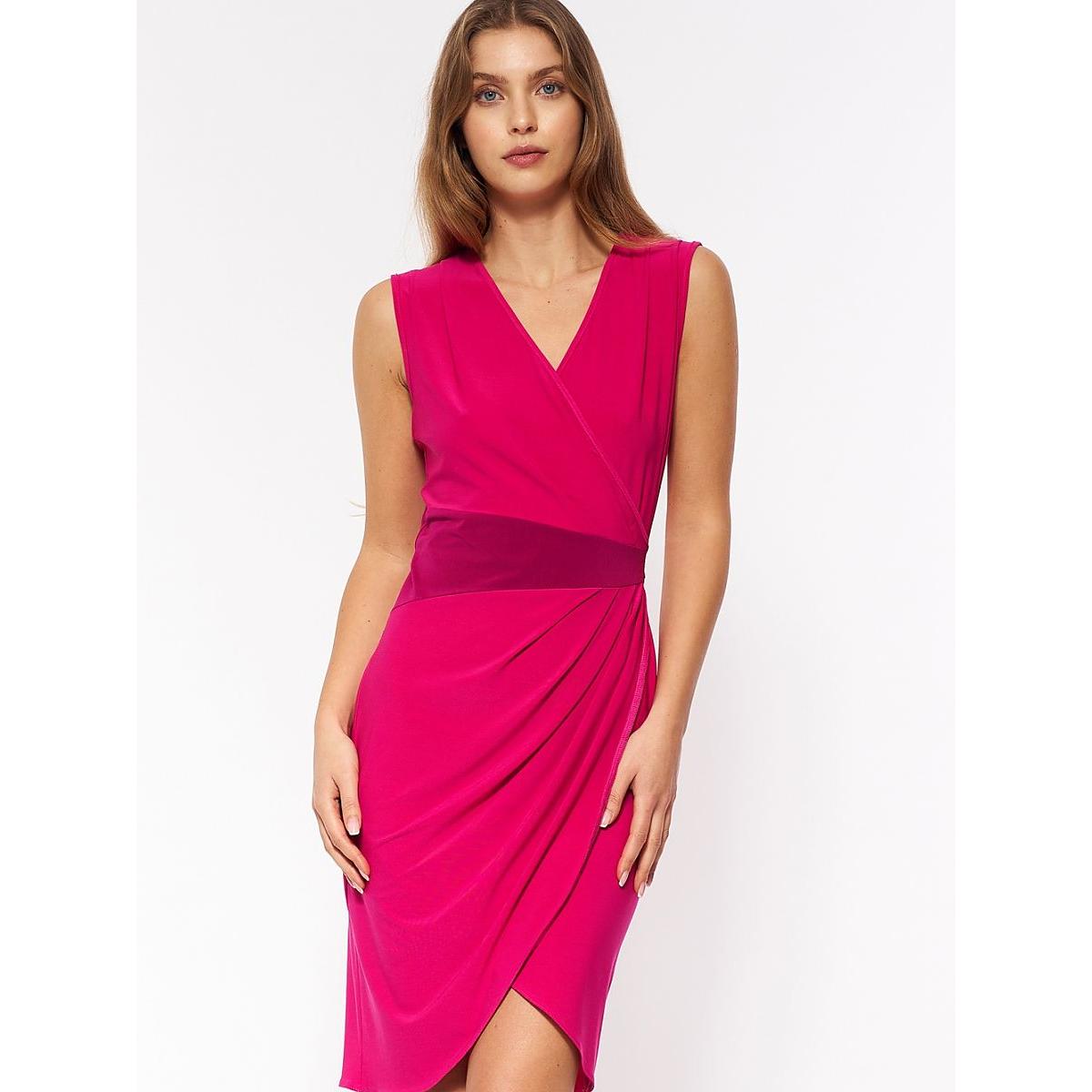 Nife, Damen, Kleider, Cocktailkleid, Rosa, (36)