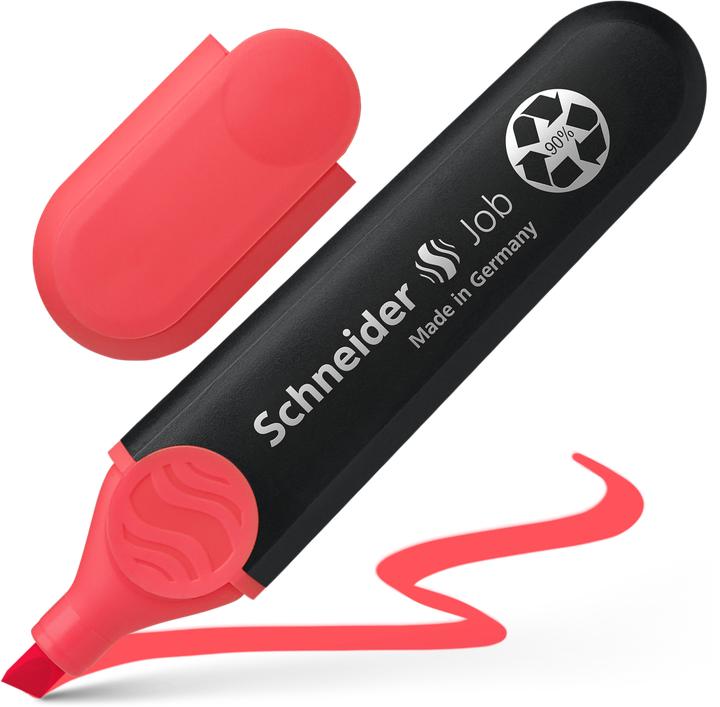 Produktbild Schneider Textmarker Job (Schwarz, Rot, 5 mm, 1 x)