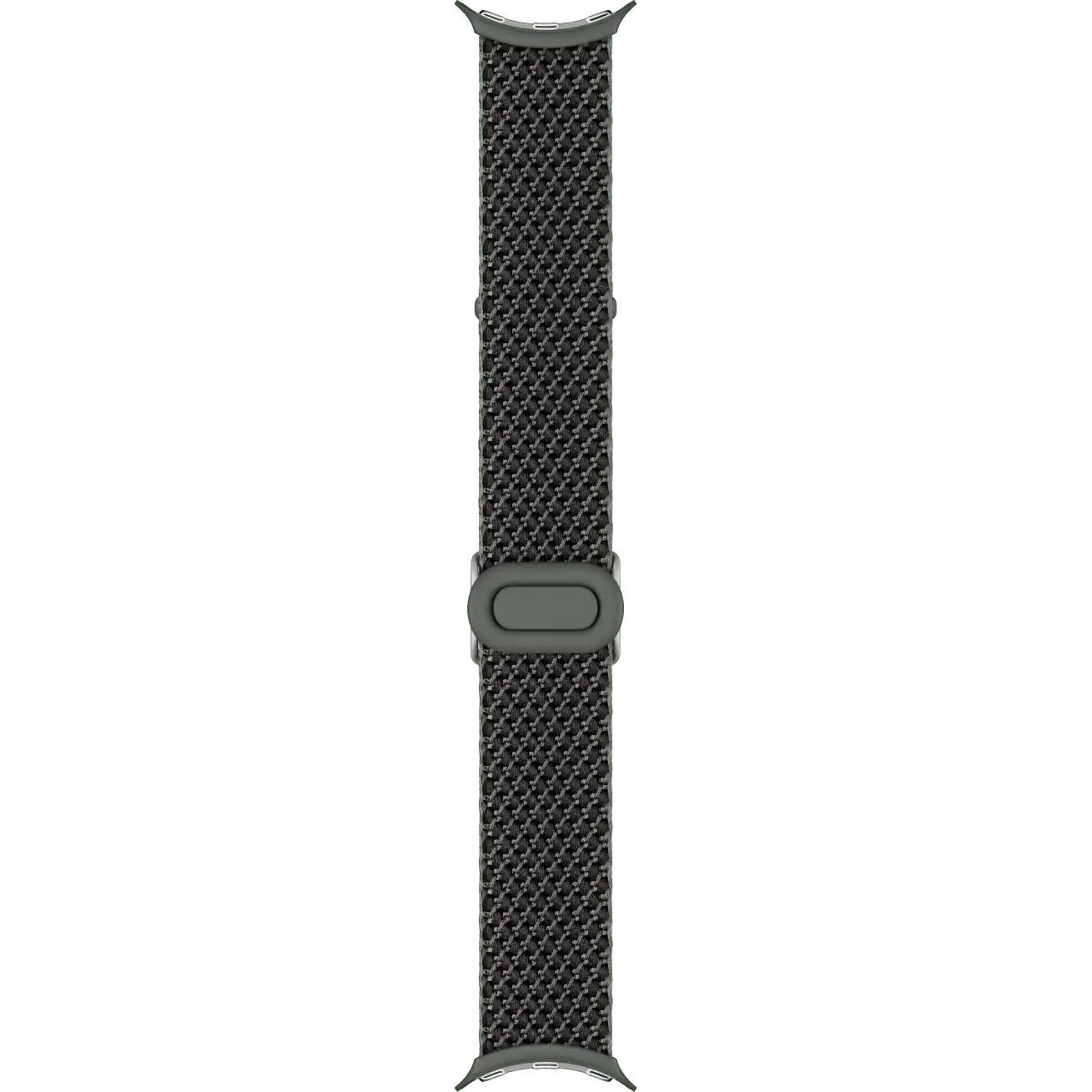 Thumbnail - Google Woven Band (Baumwollfasern), Uhrenarmband, Schwarz, Grau