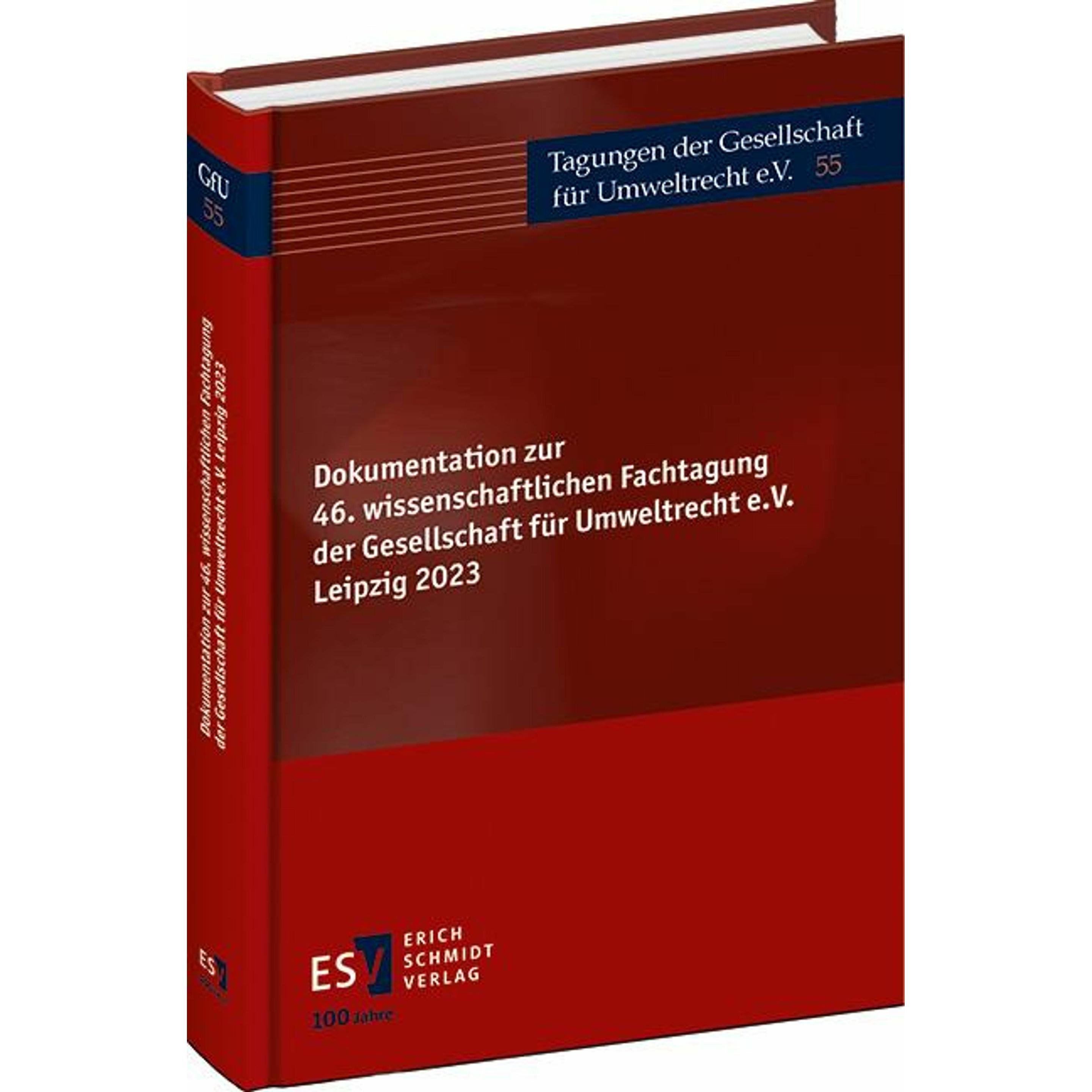 Thumbnail - Dokumentation zur 46. wissenschaftlichen Fachtagung der Gesellschaft für Umweltrecht e.V. Leipz, Fachbücher von Gesellsc...