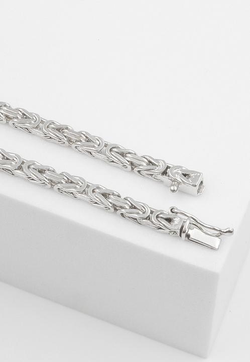 Immagine prodotto Muau Catena del Re (19 cm, Oro bianco)