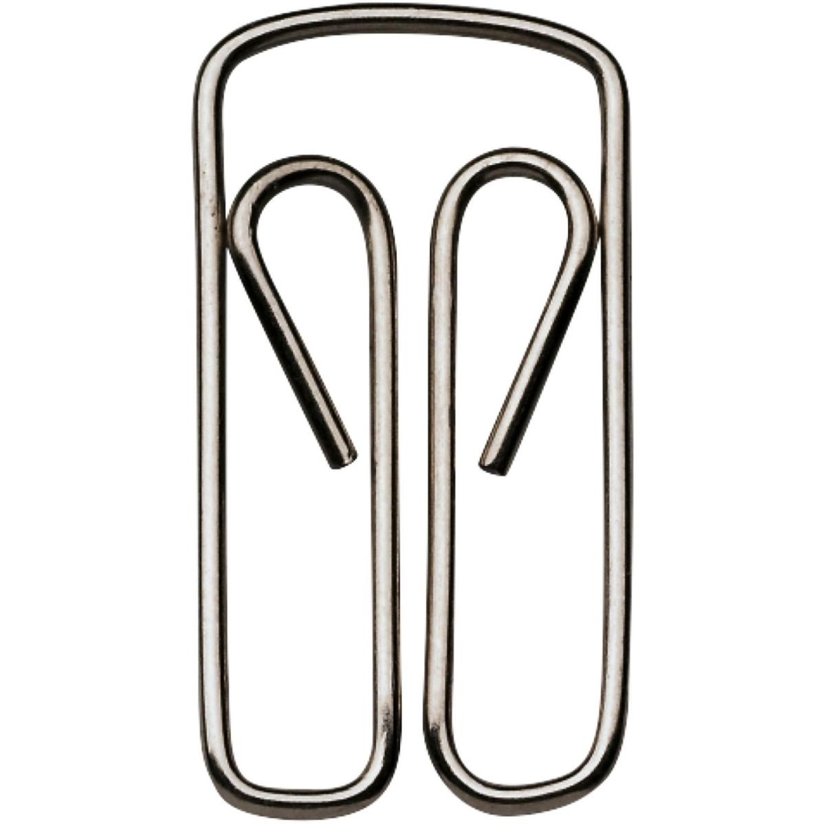 Alco, Büroklammer, Büroklammer Eule Metall vernickelt 22mm VE=100 Stück (1 x)