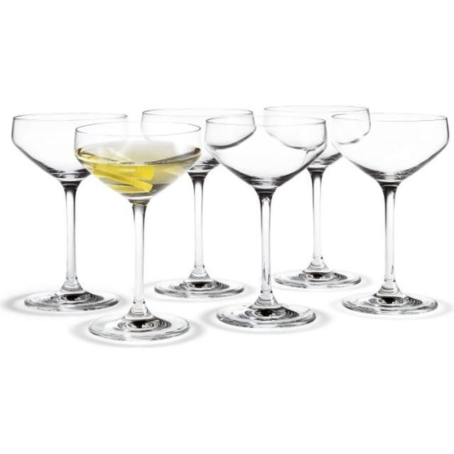 Holmegaard Perfection Martiniglas, Cocktailgläser, Transparent