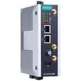 Moxa UC-8112-ME-T-LX - Computer industriale su guida DIN wireless basato su braccio con CPU da 1 GHz,, Barebone