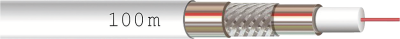Produktbild Megasat Koax 120dB Kabel Vollkupfer 100m (120 dB, Antennenkabel)