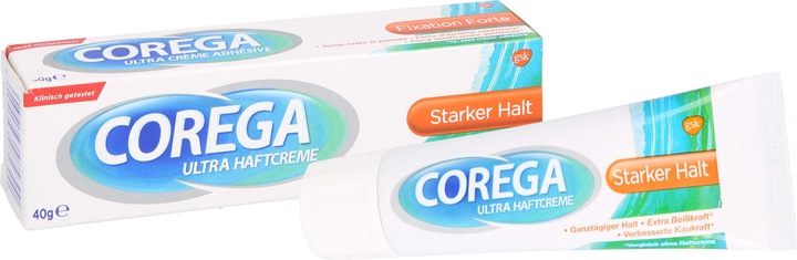 Produktbild Corega Haftcreme starker Halt (40 ml, Mundspülung)