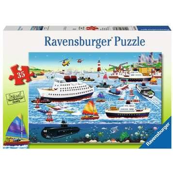 Thumbnail - Ravensburger, Sägeblatt, Happy Harbor Puzzlespiel (e)