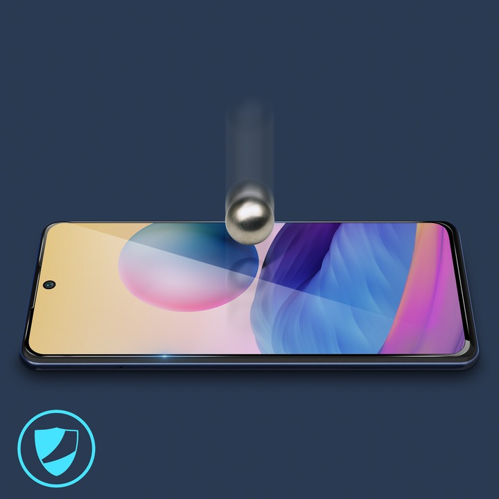 Produktbild Avizar Panzerglas, Glas Schutzfolie, Schutzglas (1 Stück, Xiaomi Redmi Note 10 5G, Xiaomi Poco M3 Pro)