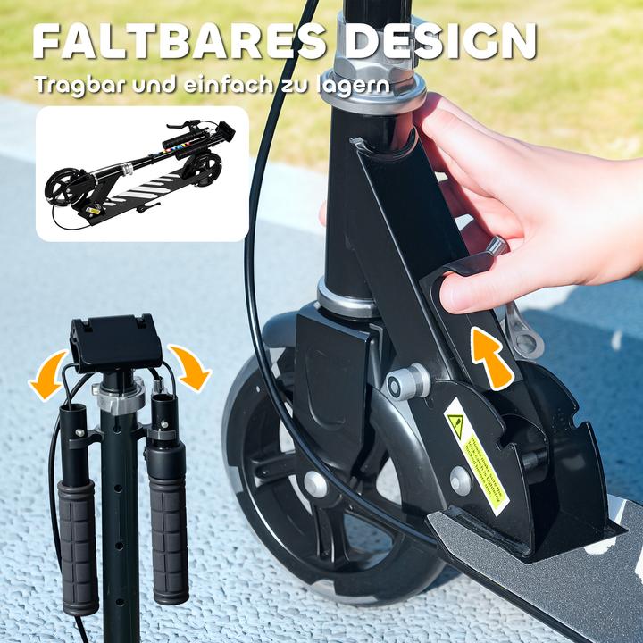 Actual product image Aiyaplay Kinderscooter Metall, Kunststoff Schwarz