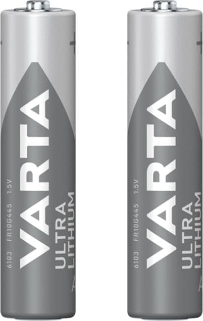 Actual product image Varta ULTRA Lithium (2 pcs., AAA, 1100 mAh)
