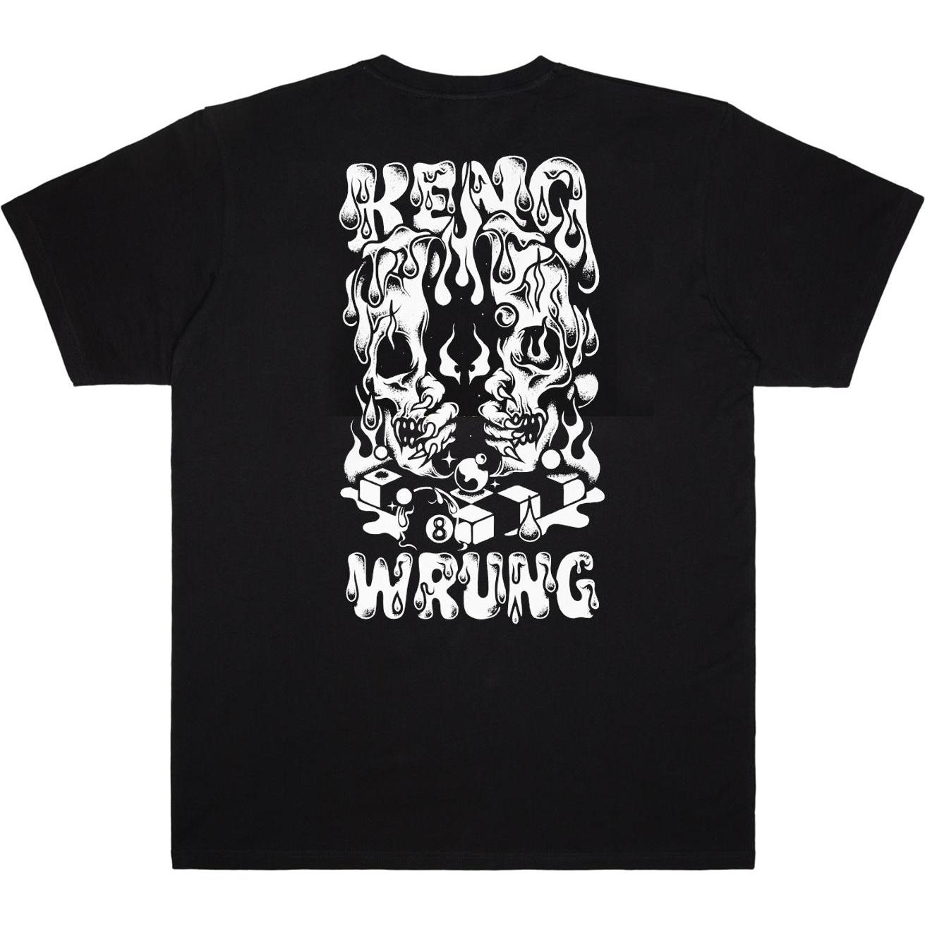 Thumbnail - Wrung, Damen, Shirt, t-hirt, Schwarz, (S)