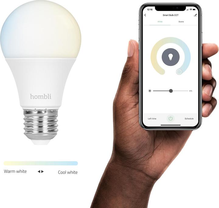 Produktbild Hombli Smart (E27, 9 W, 800 lm, 2 x, F)