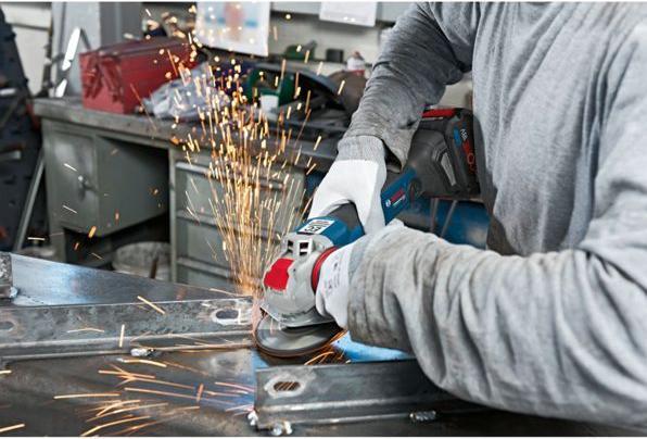 Actual product image Bosch Professional Cordless angle grinder X-LOCK GWX 18V-10 C (115 mm)