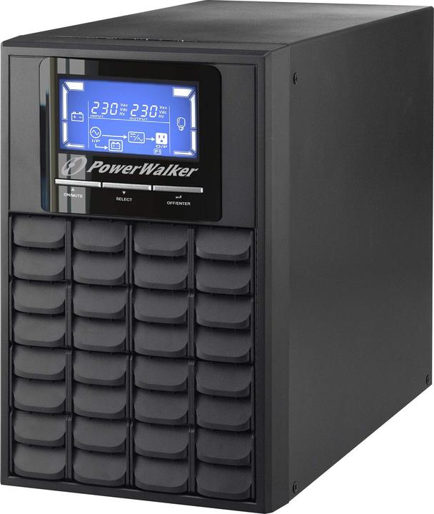 Produktbild Powerwalker VFI 1000 C LCD 1000VA 800W Online USV Tower Doppelwandler SNMP Slot (1000 VA, 800 W, Online-Doppelwandler USV)