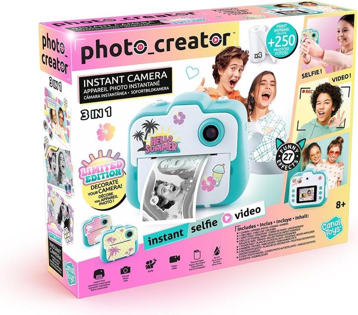 Produktbild Canal Toys PHOTO CREATOR Instant Camera Summer Edition