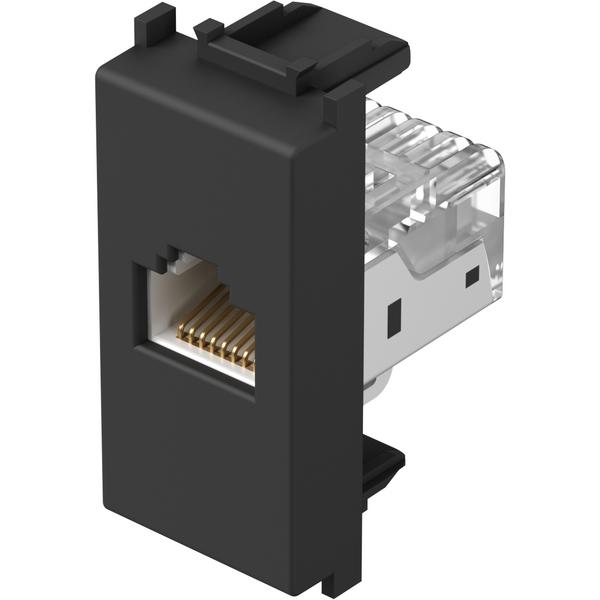 Thumbnail - TEM Serie Modul Steckdosen SOCKET CAT5e KSRJ45 88 1M SB, Telefon Zubehör