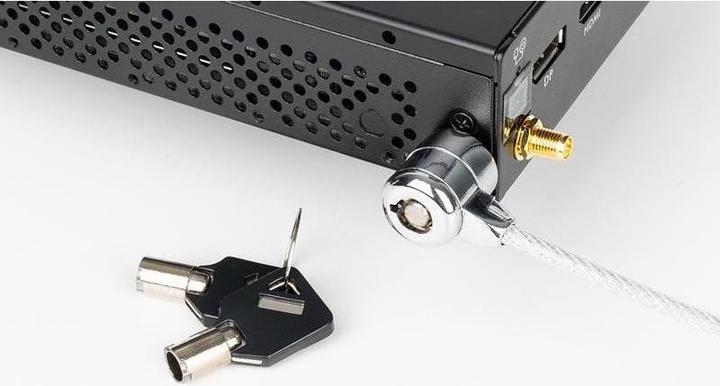 Image du produit Shuttle XPC slim Barebone DS50U, Intel Celeron 7305, 2x LAN (1x 2.5Gbit,1x 1Gbit), 1xCOM,1xHDMI,1xD (Intel Celeron 7305)