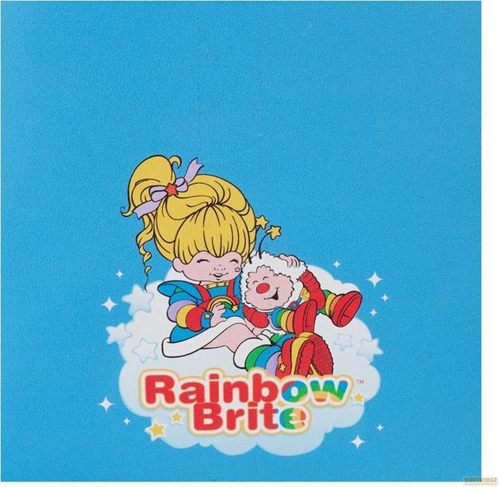 Actual product image Loungefly Regina Rainbow by Mini Backpack Rainbow Brite Cosplay